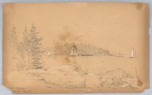 Rodick Adası, Çöl Dağı by Arnold William Brunner
