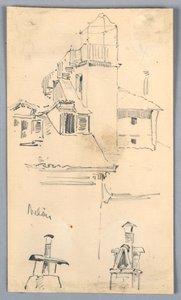 Milano'daki Eskizler by Arnold William Brunner