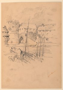 Küçük Balıkçı Limanı by Arnold William Brunner