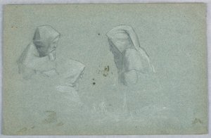 Bir Alışkanlıktaki İnsanın Üç Çalışması by Arnold William Brunner