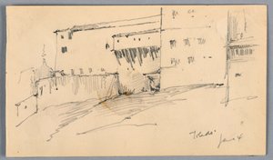 Toledo'daki Duvarlar by Arnold William Brunner