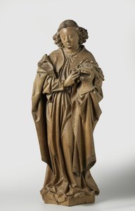 Arma Christi ile Melek, c. 1480 (meşe)