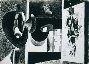 Gece, Muamma ve Nostalji by Arshile Gorky