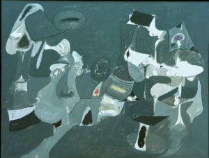yumuşak gece by Arshile Gorky