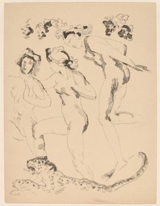 bacchantes by Arthur B. Davies
