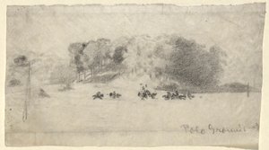 Polo Sahası by Arthur B. Davies