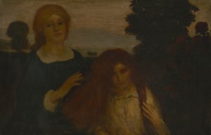 güle güle by Arthur B. Davies