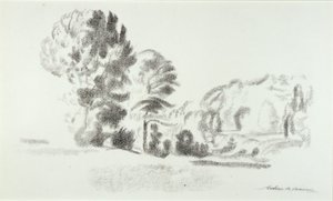 Rockland Gölü Kıyısı by Arthur B. Davies