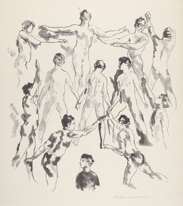 on iki adam by Arthur B. Davies