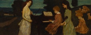 Tarlalarda Müzik by Arthur Bowen Davies