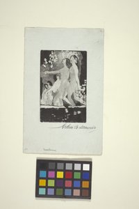 Gece (gravür) by Arthur Bowen Davies