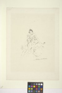 Piramit (litografi) by Arthur Bowen Davies