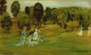 Tarlaların Saatleri ve Özgürlüğü by Arthur Bowen Davies
