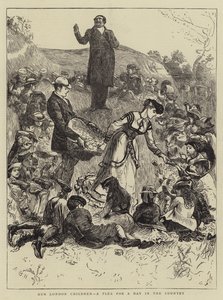 Londralı Çocuklarımız, Ülkede Bir Gün İçin Bir Yalvarış by Arthur Boyd Houghton
