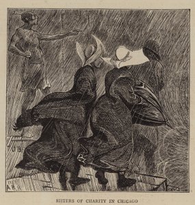 Chicago'da Hayırsever Sisters by Arthur Boyd Houghton