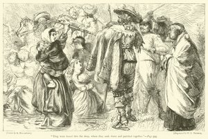 Derinlere zorlandılar, orada battılar ve birlikte öldüler by Arthur Boyd Houghton