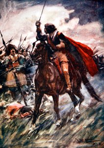 Albrecht von Wallenstein, Lutzen Savaşı'nda, 1632-1913.