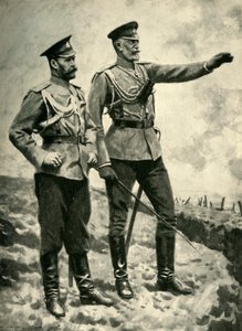 Rus Komutanlığındaki Değişiklikler, Eylül 1915. Birinci Dünya Savaşı, c1920. by Arthur C. Michael