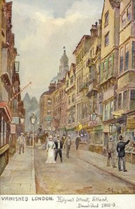 Kaybolan Londra - Hollywell Street, Strand, 1902-3 Yıkıldı