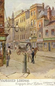 Kaybolan Londra - Kingsgate Caddesi, Holborn (Dickens tarafından kutlandı)