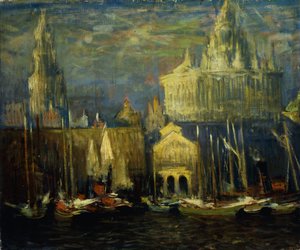 New York Sahili by Arthur Clifton Goodwin