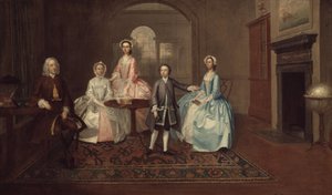 John Thomlinson ve Ailesi, 1745