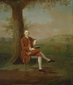 Muhtemelen John Trevor, üçüncü Baron Trevor, St. Anne's Hill, Surrey ve Trevalyn Hall, Denbighshire (eski adıyla T. Travers, Esq.) by Arthur Devis