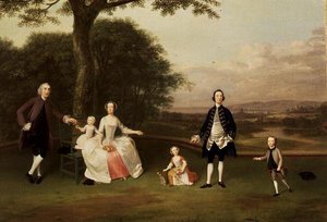 Till Ailesi, c.1750-51 by Arthur Devis