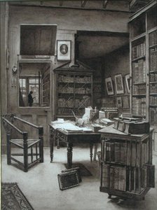 Bir Kitapçının İç Mekanı by Arthur Ellis
