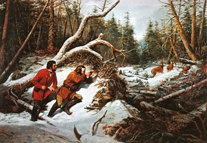 İlk kar by Arthur Fitzwilliam (after) Tait