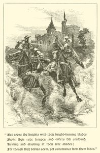 Sir Guyon, İstikrar Evi (gravür)