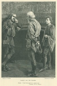 Hamlet için İllüstrasyon by Arthur Hopkins