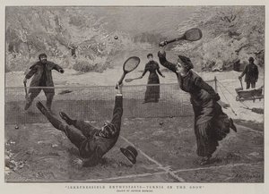 Karşı konulmaz Meraklılar, Karda Tenis