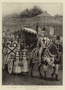 Botanik Bahçeleri, Regent's Park'ta Çocuk Çiçek Şenliği by Arthur Hopkins