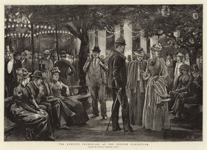 ಜರ್ಮನ್ ಪ್ರದರ್ಶನ ಟರ್ಕಿಯಲ್ಲಿ ಸಂಜೆ ವಾಯುವಿಹಾರ by Arthur Hopkins