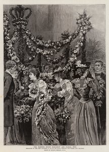 The Mansion House Rose Show ve Floral Fete by Arthur Hopkins