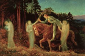 Sir Galahad, 1867-1892 by Arthur Hughes