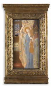 Viola d "Amore by Arthur Hughes