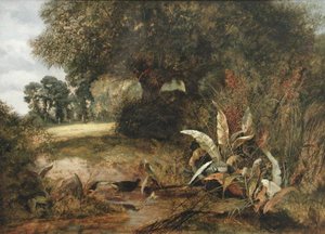 Sessiz Bir Köşe (tuval üzerine yağlı boya) by Arthur J. Stark