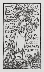 Hans Christian Andersen: Finis (lito) by Arthur Joseph Gaskin