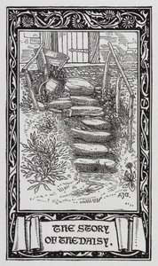 Hans Christian Andersen: Papatya (taş) by Arthur Joseph Gaskin