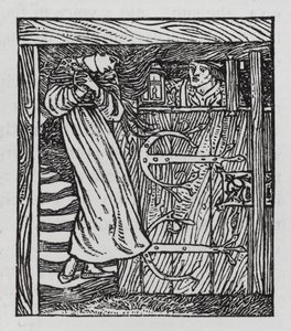 Hans Christian Andersen: Prenses ve Bezelye (lito) by Arthur Joseph Gaskin