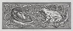 Hans Christian Andersen: Thumbelina (lito) by Arthur Joseph Gaskin