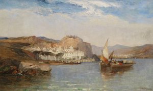 Amalfi yakınlarında, Salerno Körfezi, İtalya, 1877