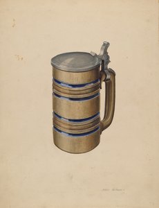 Taş ve Kalaylı Bira Kupa by Arthur Mathews