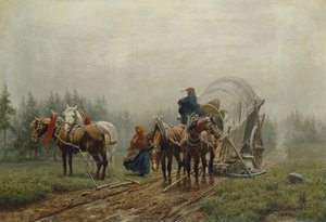 Kırık Yük Vagonu, 1862 by Arthur Nikutowski