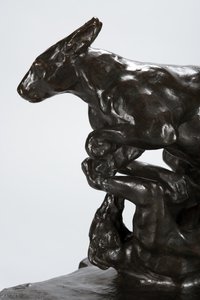 kanguru ve köpek by Arthur Putnam