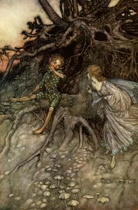 Bir yaz gecesi rüyası by Arthur Rackham