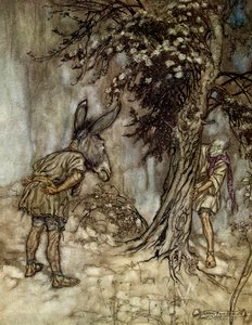 Bir yaz gecesi rüyası by Arthur Rackham