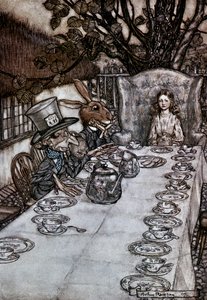 Alice Harikalar Diyarında, 1917 by Arthur Rackham